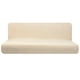 thumbnail image 3 of Funda para sofá cama y futón, color liso, plegable, elástica, sin brazos Beige S, 3 of 9