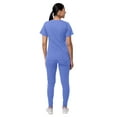 thumbnail image 2 of Adar Pro Flawless Plus Scrub Set For Women - Elevated V-Neck Top & Jogger Scrub Pants, 2 of 7