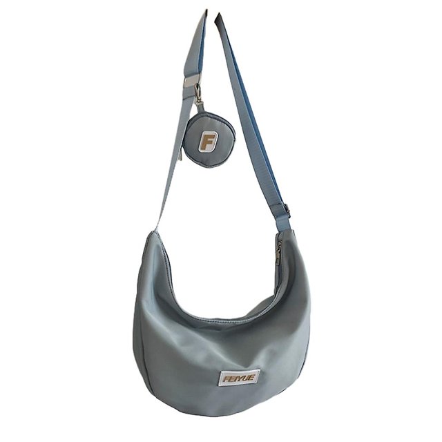Bolso de mensajero de nailon de moda, bolso de bola de masa, bolso casual simple para damas y niñas