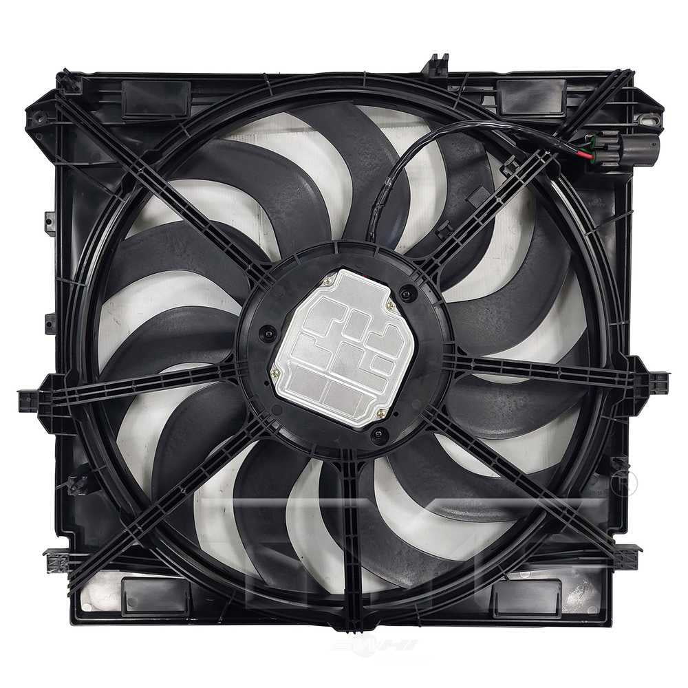 TYC 625350 Dual Radiator And Condenser Fan Assembly