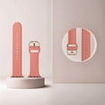 thumbnail image 2 of compatible Apple Watch SE 44mm Pin Buckle Silicone Watch Band Cheap and fine, 2 of 4