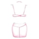 thumbnail image 2 of Gibobby Conjunto de lencería de encaje Día de San Valentín Día de San Valentín Ropa interior divertida para mujer Sujetador de encaje sexy para mujer Conjunto de ropa int(Rosa, M), 2 of 5