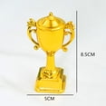 thumbnail image 2 of HOMEMAXS 3pcs Plastic Party Cake Decor Funny Trophy Award Trophy Cups Achievement Trophy Trophies For Winning Prizes Trophies Award Ceremony Trophy Mini Child Set Up Re-Usable, 2 of 9
