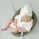 thumbnail image 3 of Newborn Bathrobe Pure Cotton Thickened Baby Photo Bathing Suits Photo Garment (White Suitable for 3-6 Month Baby), 3 of 3