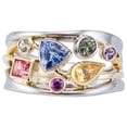 thumbnail image 2 of Fiudx Hermosas Joyas de Boda con Flores para Mujer, Tallas 6-10, Hermosas Joyas, 2 of 2