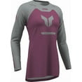 thumbnail image 3 of Thor 2026 Womens Ridemode Menace Purple/Gray Motocross Offroad Jersey Pant Combo (Medium, 7/8), 3 of 11