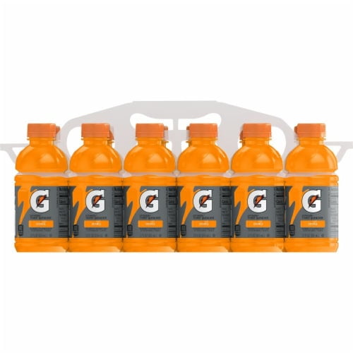Pack of 2 - Gatorade Orange Sports Drink Multipack Bottles 12 bottles / 12 fl oz