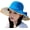 Blue, variant on CoCopeaunts Sun Hat Bucket Hat, Beach Hats for Women Wide Brim UV Protection Cute Fisherman Hat for Beach Travel Streetwear 2023