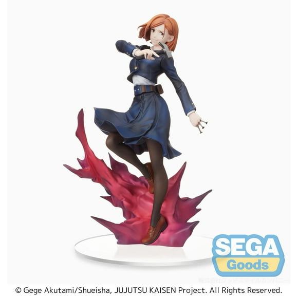 Figura SEGA Jujutsu Kaisen SPM Nobara Kugisaki con soporte base