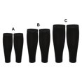 thumbnail image 3 of keepw 1 Pair Calf Compression Sleeves Portable Replacement Flexible Elastic Breathable Training Exercising Leg Brace Protector XL, 3 of 8