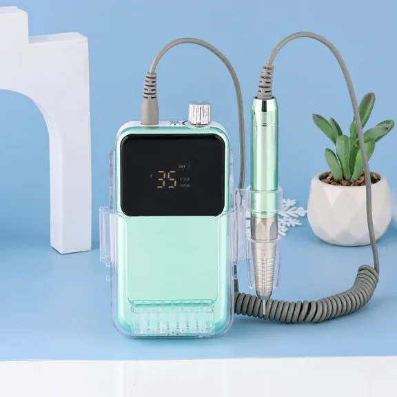 Electric Nail File 35000 RPM Cordless Professional Brushless Nail Drill Machine