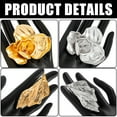 thumbnail image 6 of Flower Adjustable Rings Opening Rings Alloy Texture Flower Finger Open Rings, 6 of 12