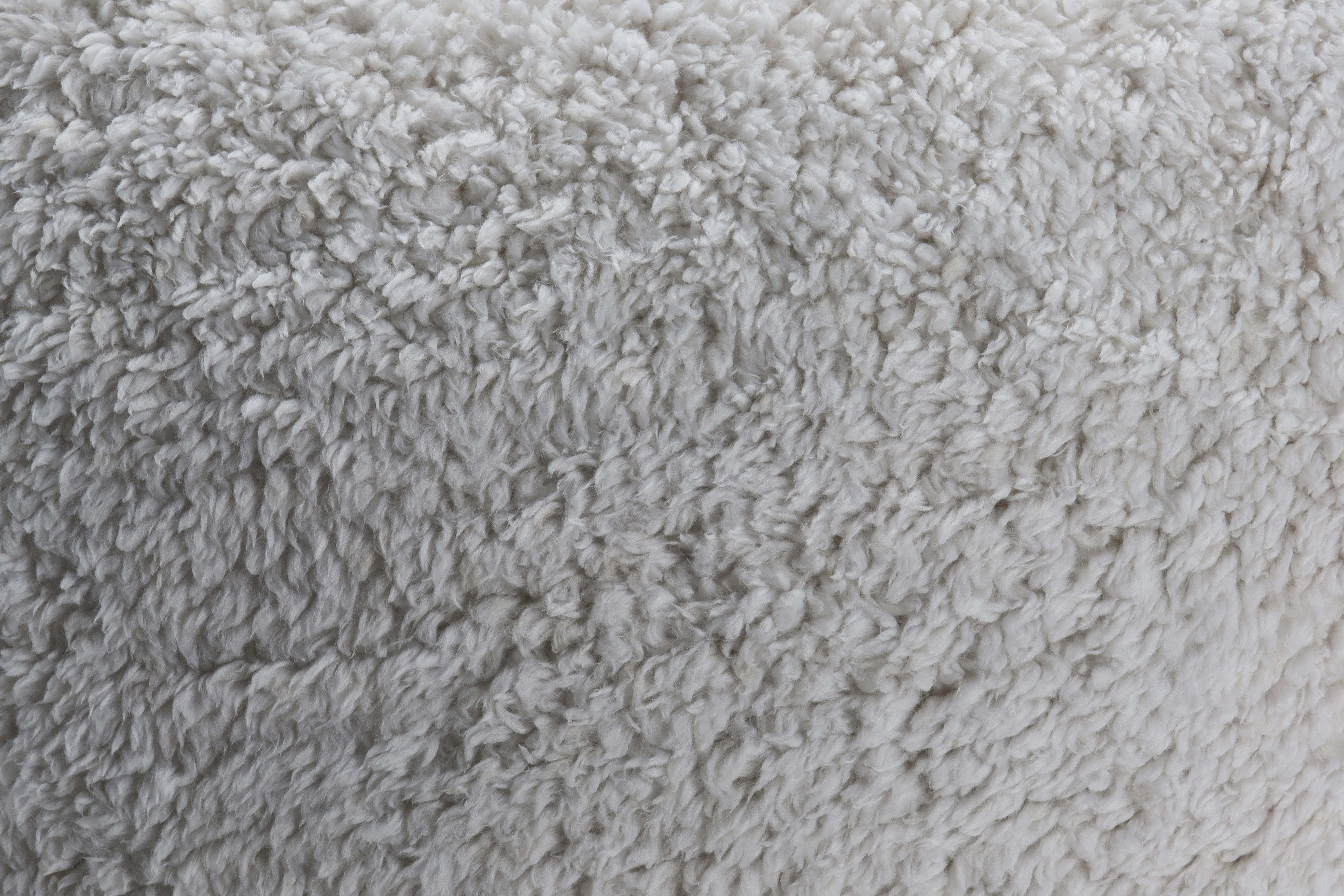 Dearfoams Gray Cable Knit Marled Sherpa Backrest Pillow, 19 x 21