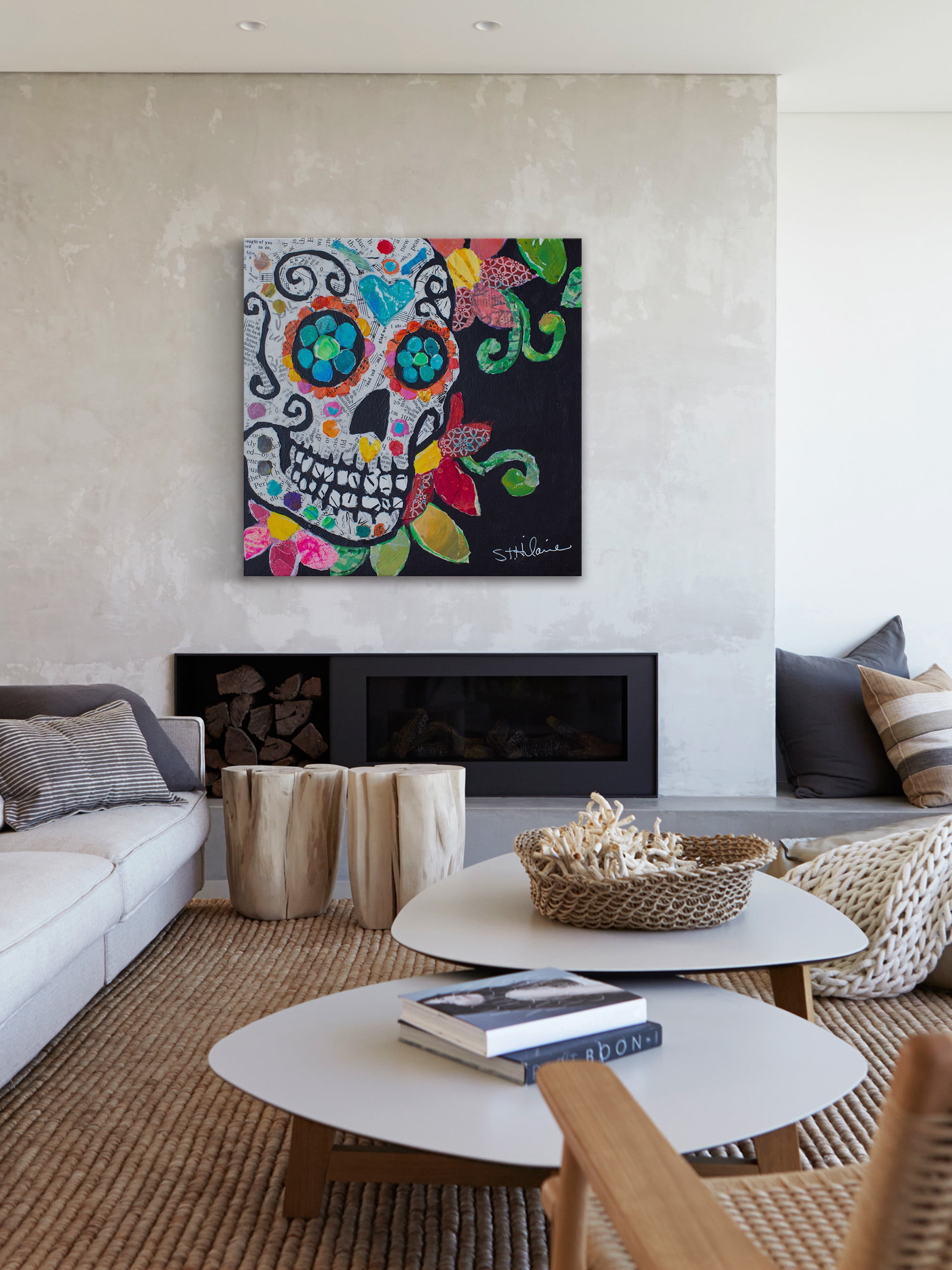 "True Self" Painting Print on Wrapped Canvas