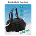 thumbnail image 4 of Bolsa de viaje BAGSMART para viajes o gimnasio para mujer, color negro, 4 of 9