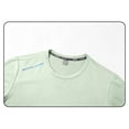 thumbnail image 4 of USNSM (M-5XL) Big and Tall Men's Workout Shirts Athletic Quick Dry Ice Silk Short Sleeve Shirts Moisture Wicking Running Breathable Top Green XXXL, 4 of 8