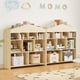 thumbnail image 5 of Yeshouse Estantería infantil con 9 compartimentos, organizador tipo casa de muñecas, de madera para sala de juegos, 5 of 8