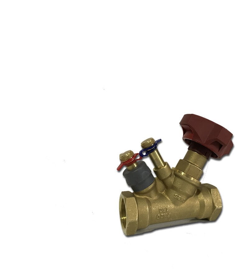 brass static balancing valve air adjustment valve flow control valve