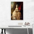 thumbnail image 2 of ARTCANVAS Queen Charlotte 1781 Canvas Art Print by Thomas Gainsborough - Size: 26" x 18" (1.50" Deep), 2 of 9