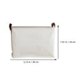 thumbnail image 3 of Storage Basket Toy Pouch Home Fabric Bin Bins Organization Box Clothes Clothing Field White, 3 of 6