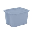 thumbnail image 1 of Caja de transporte Sterilite de plástico de 68 Litros con Tapa, Azul, 1 of 4