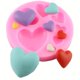 thumbnail image 4 of 2 piezas de diferentes tamaños de moldes de resina en forma de corazón para decoración de galletas, joyas, pasteles, chocolate, pasteles, gelatina, pudín, 4 of 5