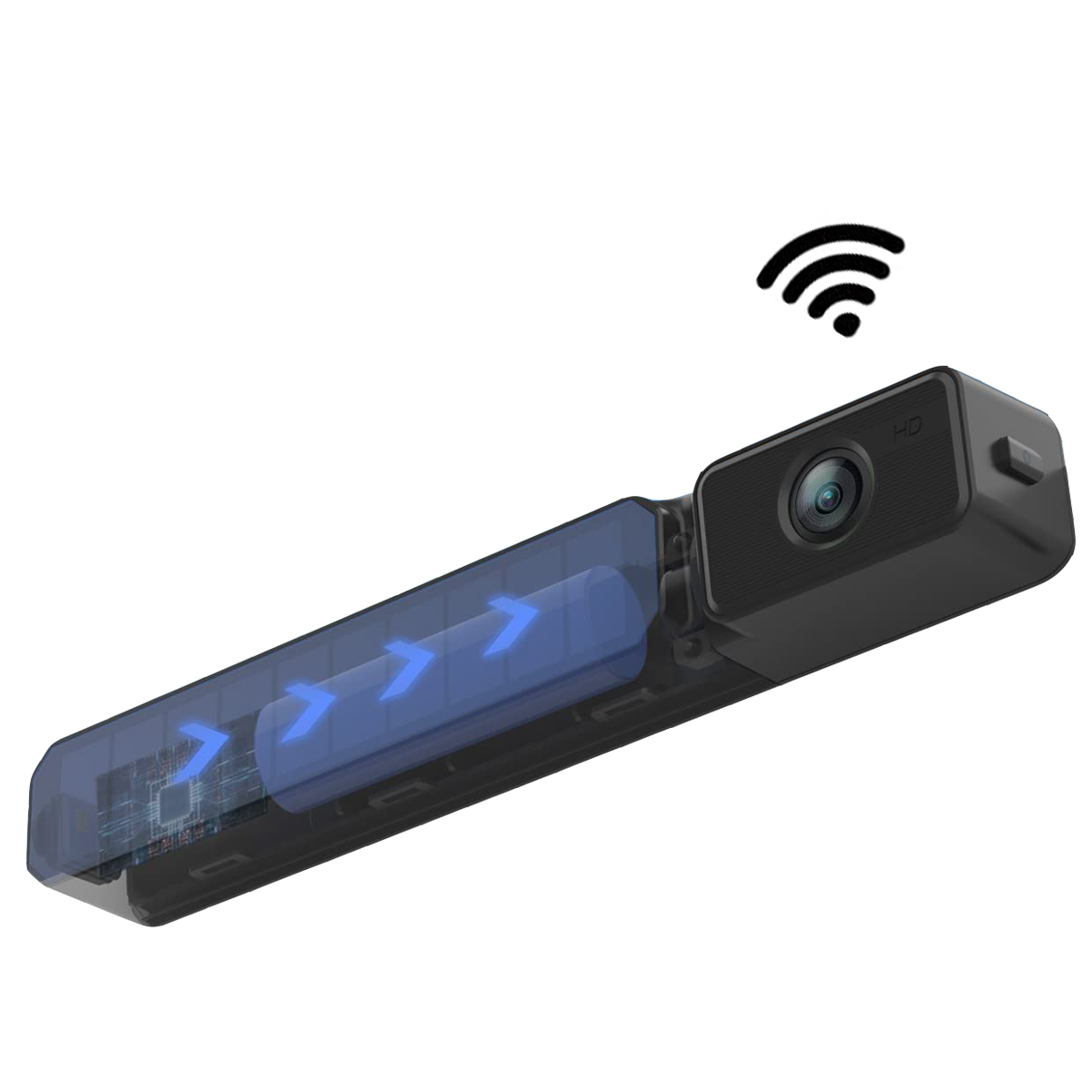 Foxpark Solar Wireless 1080P Back up Camera with 3350mAh Rechargeable