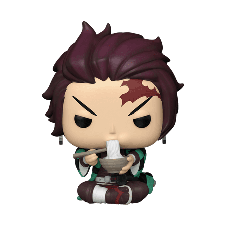 UPC: 0889698573467 | Funko Pop! Animation: Demon Slayer – Tanjiro with Noodles Vinyl Figure
