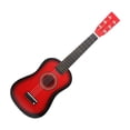 thumbnail image 4 of RENACLIPY Guitare Jouet Musical en Rouge pour Débutants Éducation Musicale Voyage Performance 1Pcs, 4 of 4