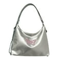 thumbnail image 3 of Bolso de hombro para mujer, mochila, bolso, bolso de mano para viajes al aire libre en la calle Plata Yuyangstore Bolso de hombro para mujer, 3 of 8