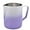 Purple350, variant on ABPETE Stainless Steel Espresso Steaming Pitchers Frothing Pitcher Jug Coffee Milk Frothing Cup, Coffee Steaming Pitcher - Green, 12 oz(350 ml)