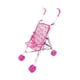 thumbnail image 5 of Cochecito de bebé para muñecas, carrito de juego para niños, mini cochecito de bebé, regalo de fiesta, carrito de empuje en miniatura realista, A, 5 of 9