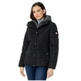 thumbnail image 1 of Tommy Hilfiger 26" Horizontal Puffer w/Sweatshirt Bib/Hooded Inset, 1 of 3