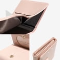 thumbnail image 5 of Women Fashion Coin Purse Credit Card Bag PU Leather Multiple Card Slots Rabbit Wallet Women Purse Money Bags Tri-fold Card Holder BLACK, 5 of 8