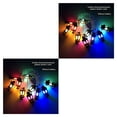 thumbnail image 4 of bedienty Light String Plastic String Light Chain for Party Light Chain Waterproof Home Garden wedding Party Outdoor Holiday Decoration Glod color 2Set, 4 of 6