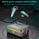 thumbnail image 1 of Gwong Electrónica 1 par X7 Auriculares inalámbricos IPX7 Impermeable 65ms Bajo latencia ABS Bluetooth compatible con Bluetooth 5.1 Reducción de ruido Auricular en oído para juegos, 1 of 6