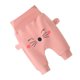 thumbnail image 3 of Pantalones de bebé Talle alto Protección del vientre Moda Causal Cálido Cómodo Pantalones para niños pequeños para primavera Otoño Sandía Rojo S (Adecuado para altura 73), 3 of 5