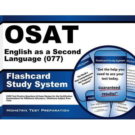Osat English As A Second Language 077 Flashcard Study