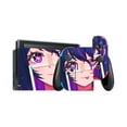 OSHI NO KO Game Switch Skin Anime Cartoon Game Sticker, No Bubble, Waterproof Game Switch