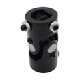 thumbnail image 3 of koolsoo 1" x 1" Double Steering Shaft Coupler Black Easily Install Replacement, 3 of 9