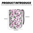 thumbnail image 3 of Naloa Orchids Flowers Car Trash Can Garbage Car Accessories Trash Can Car Waste Bin for for Driver and Passenger Any Vehicle, 3 of 7