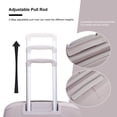 thumbnail image 5 of Luggage Sets of 3 Piece, Expandable Hardshell Suitcase with Double Spinner Wheels, Luggage Sets Lightweight Durable Suitcase, (20/24/28), Greige, 5 of 7