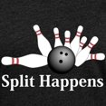 thumbnail image 3 of CafePress - Split Happens Logo 2 Design F T Shirt - Womens Football Shirt, 3 of 4