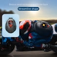 thumbnail image 2 of Luminescent Motorcycle Backpack with LED Display - Black Cycling Rucksack for Riders, Customizable Images via App (Minimum Order 100pcs), 2 of 6
