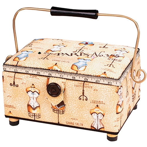 Dritz Rectangle Sewing Basket