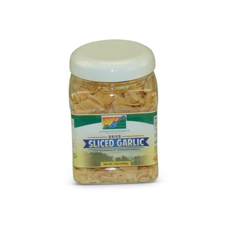 Mother Earth Products Dehydrated Sliced Garlic,
