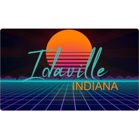 

Chiefland Florida 4 X 2.25-Inch Fridge Magnet Retro Neon Design