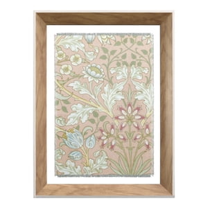 Beautiful by Drew Barrymore Vintage Floral Framed Linen Art