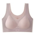 thumbnail image 2 of Zpanxa Bras for Women, Women's Full Coverage Underwire Bra Support Daily Wear Bra with Side Boning, 2 of 3