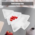 thumbnail image 4 of 4pcs Christmas Snack Plate Delicate Party Dessert Tray Home Table Food Plates, 4 of 8